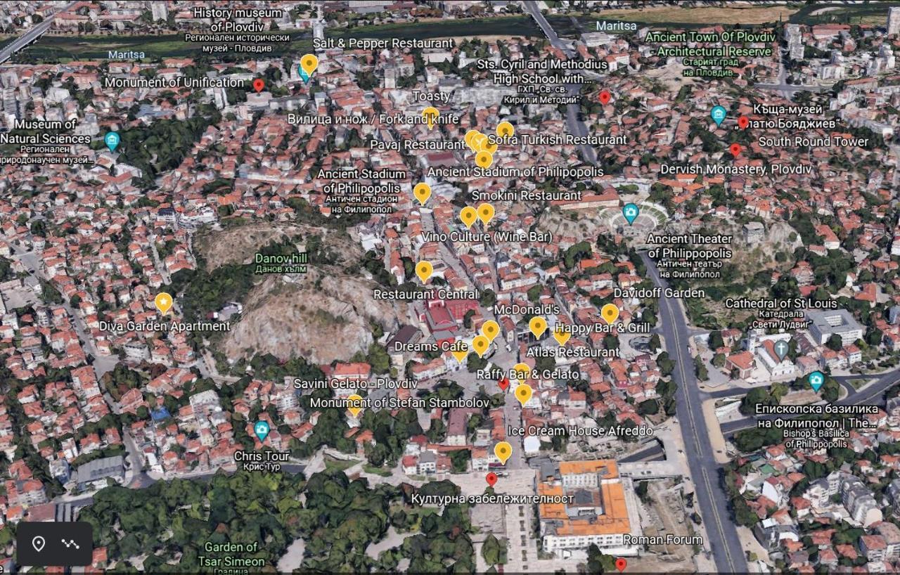Diva Garden Apartment Пловдив Екстериор снимка